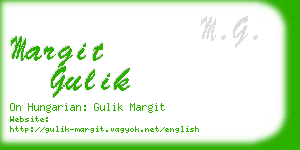 margit gulik business card